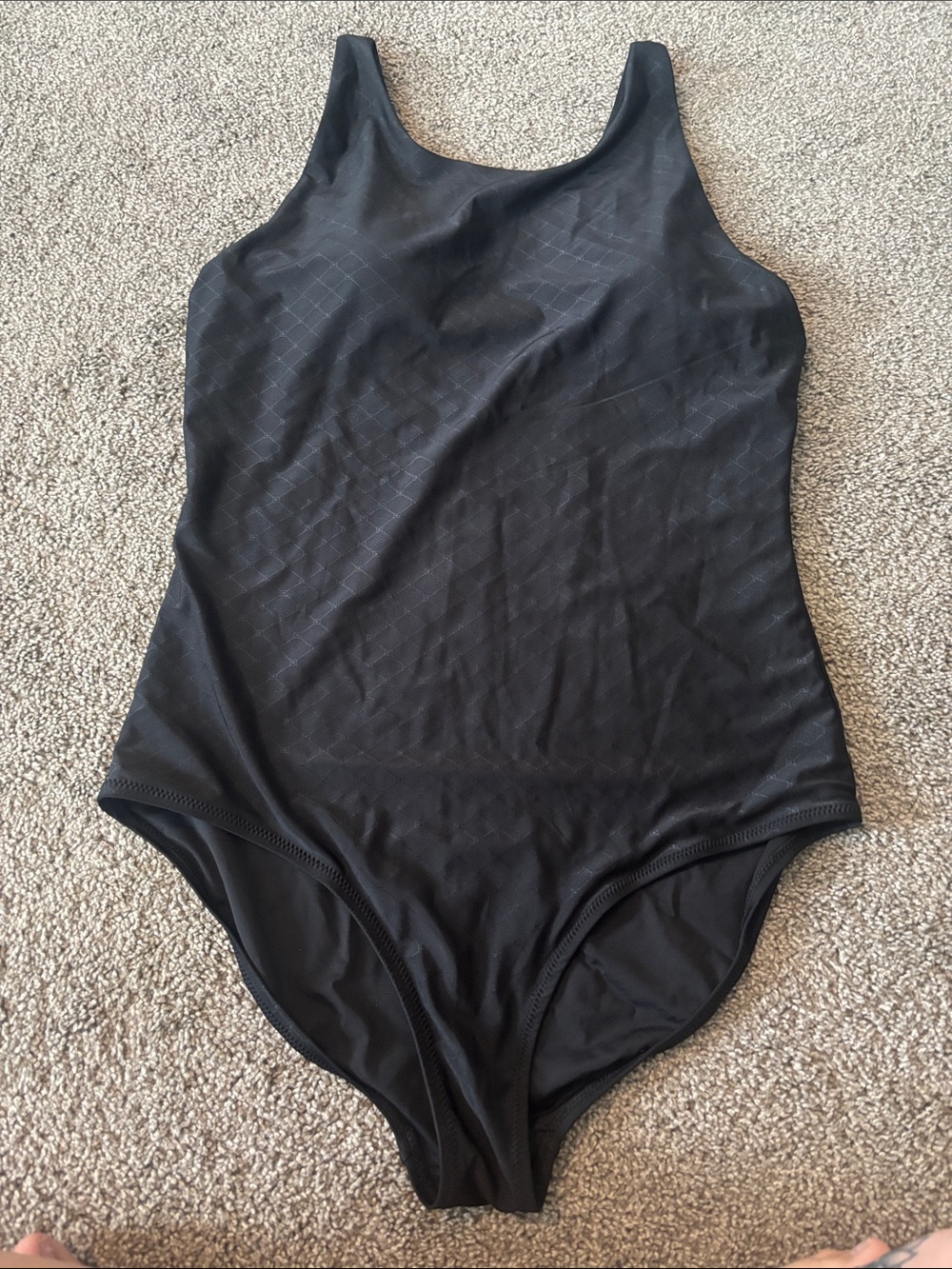 Women's Classic Black One-Piece Swimsuit